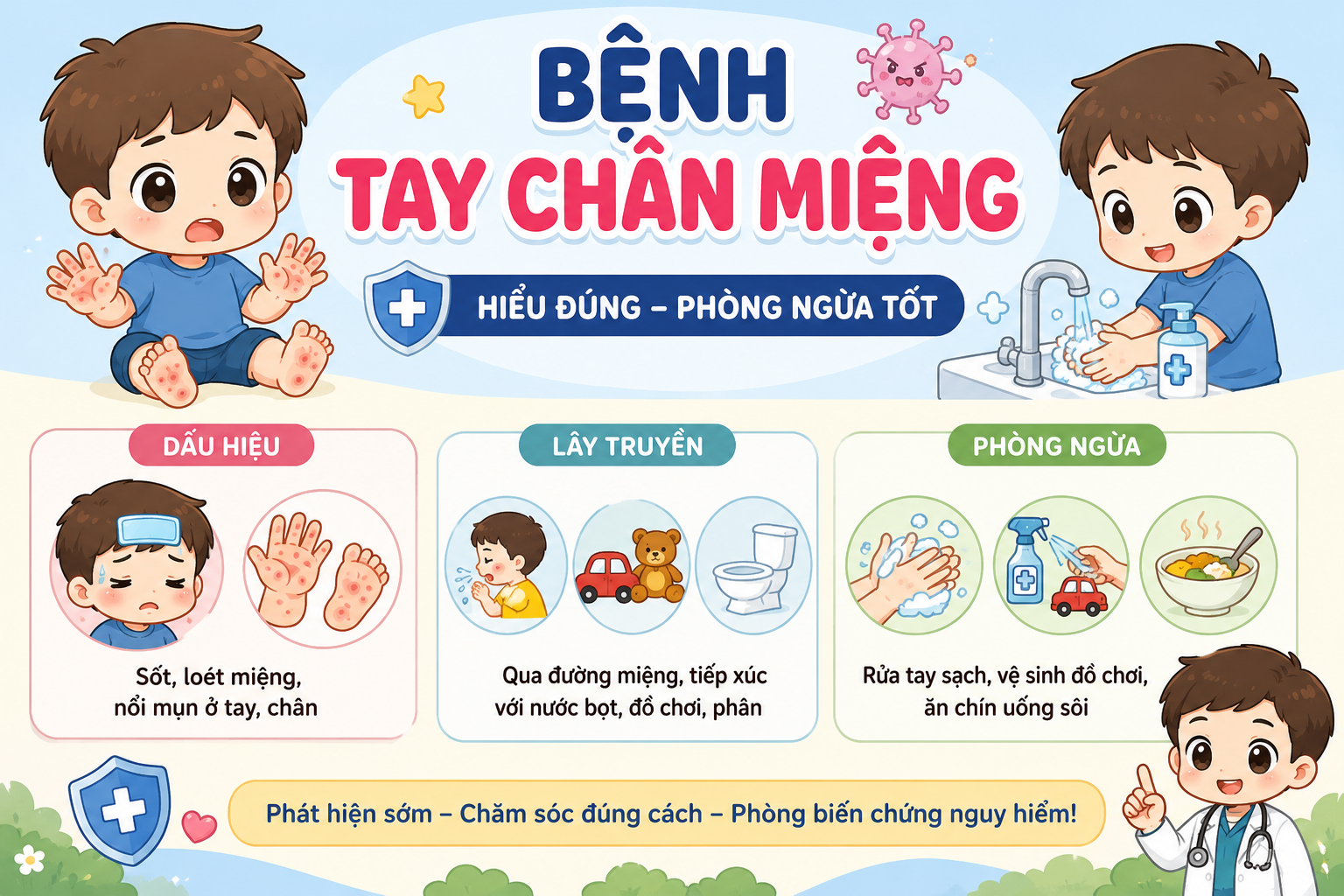 Tay Chân Miệng Ở Trẻ Em: Dấu Hiệu Nhận Biết, Nguyên Nhân Và Cách Phòng Ngừa Hiệu Quả