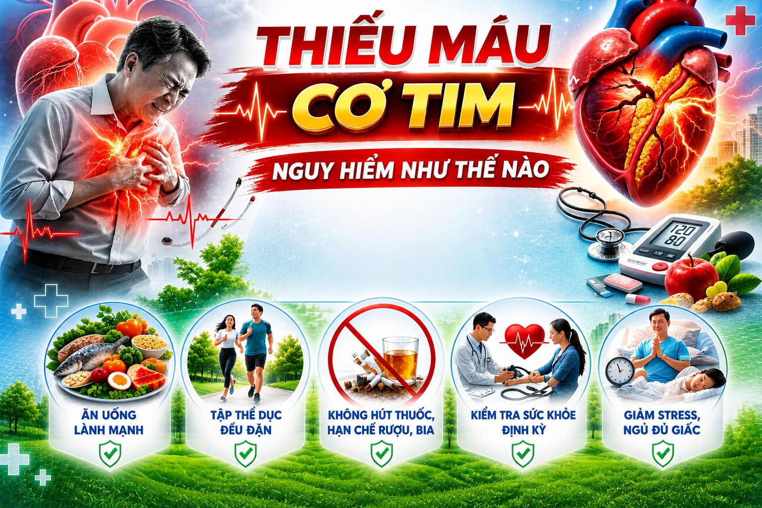 Biến chứng không ngờ tới của thiếu máu cơ tim